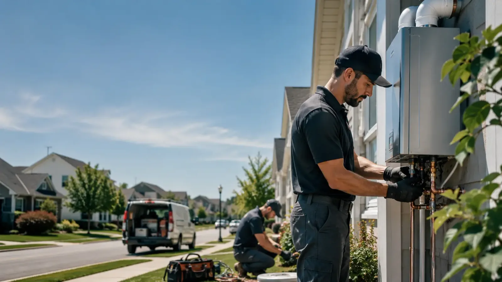 Tankless Water Heater Installation in Toano, VA